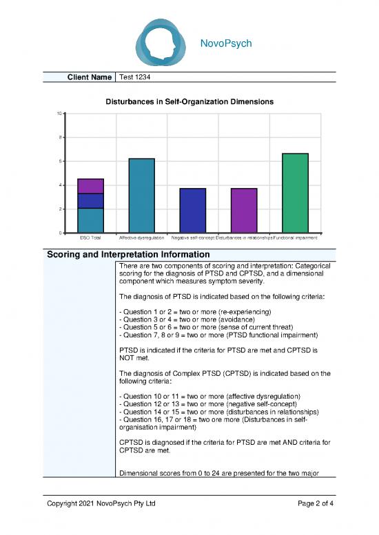 International Trauma Questionnaire Pdf 117893 | Complex Ptsd Trauma Itq ...