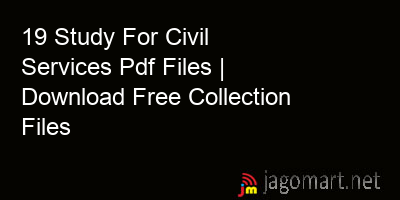 picture 19 Study For Civil Services Pdf Files | Download Free Collection Files