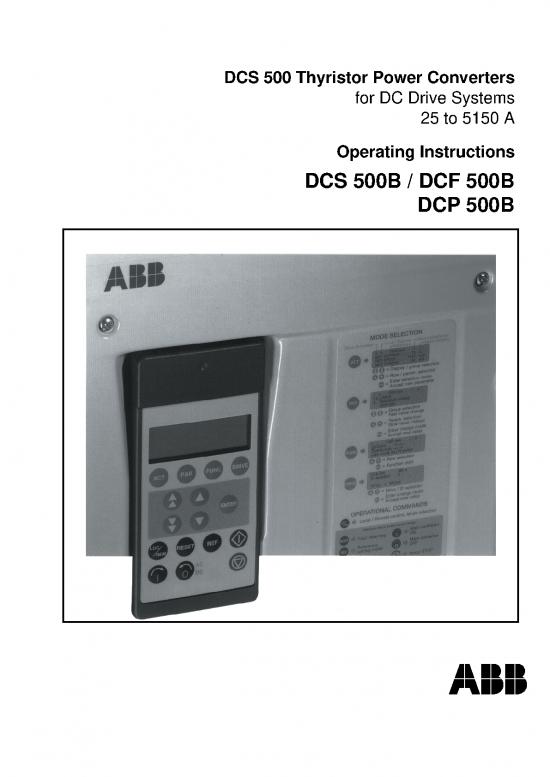 picture_System Software Pdf 121338 | 3adw000055r0401 Dcs500b Operating Instruction E D