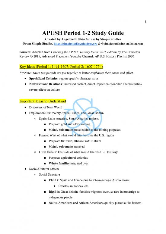 picture_Study Guide Pdf 121606 | 609f5e406c47695e98d061ce Apush Period 1 2