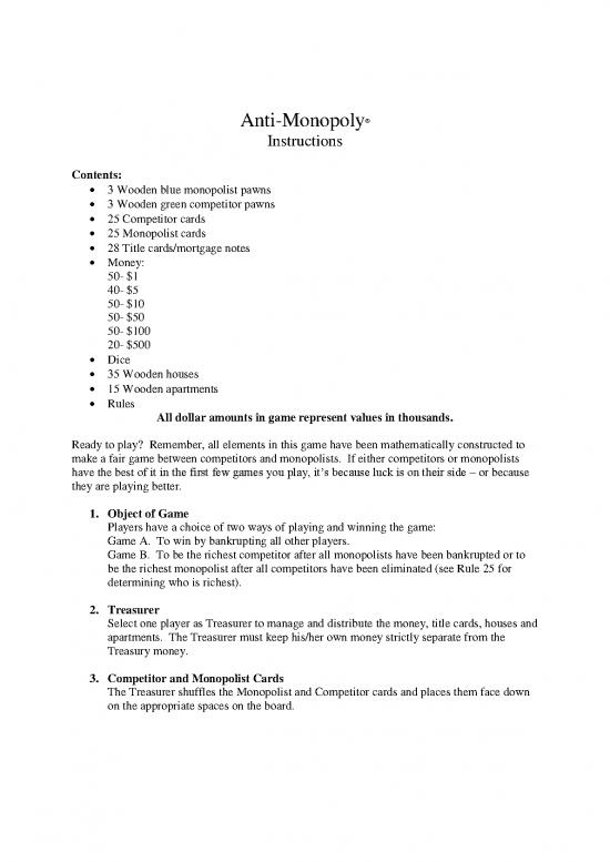 picture1_Monopoly Rules Pdf 122579 | Anti Monopoly   Rules