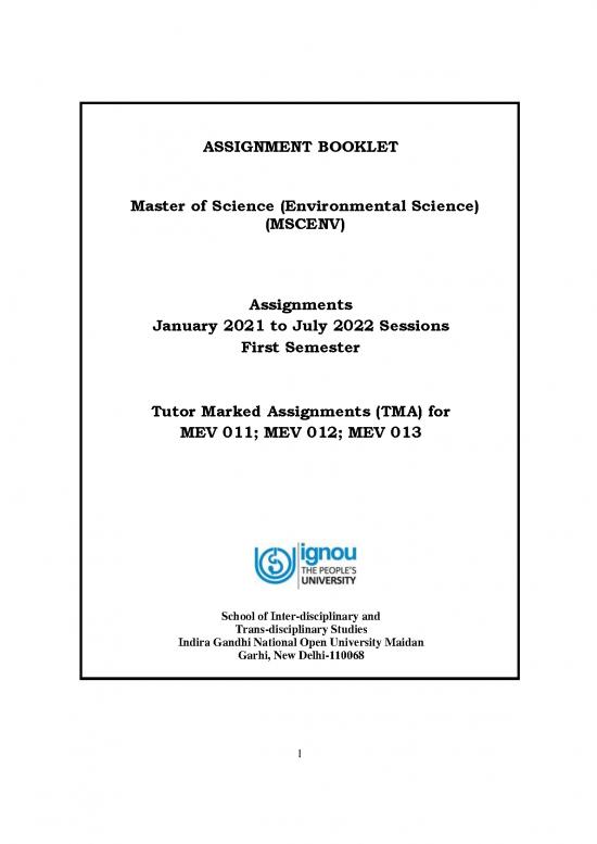 picture_Assignment Booklet Mscenv I Semester Jan 2022