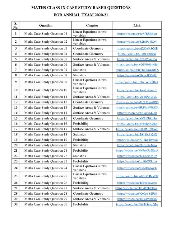 case study pdf class 10