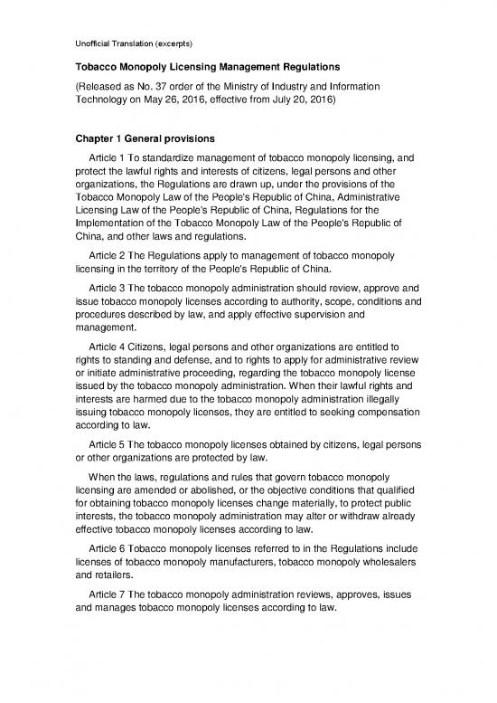 picture_Monopoly Pdf 122700 | China   Miit Licensing Regs (decree N 37)