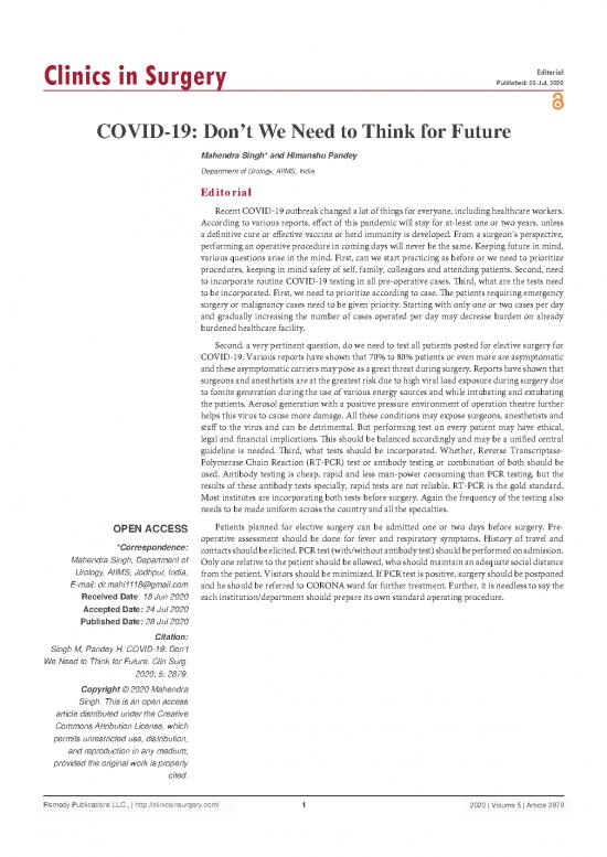 picture1_Himanshu Pandey Pdf 121728 | Covid 19 Donrsquot We Need To Think For Future 6187
