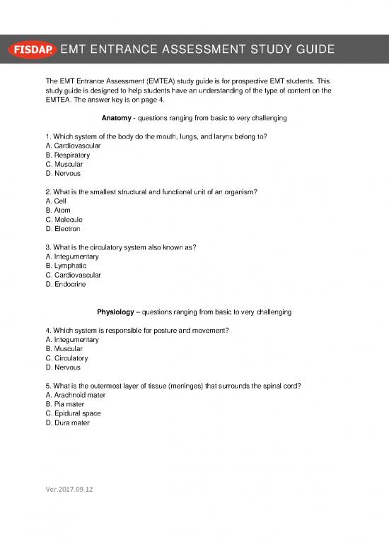 picture Study Pdf 120868 | Emtea Study Guide Final