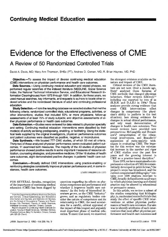 picture_Evidence For The Effectiveness Of Cm A Review Of 50 Randomized Controlled Trials