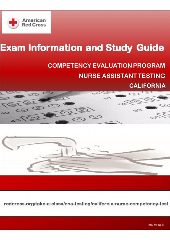 picture_Cna Study Guide Pdf 122001 | Exam Information And Study Guide Re 2021 05
