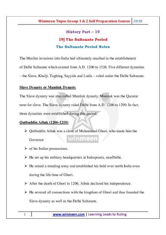 picture1_Tnpsc Notes 120988 | History Part 19 In English