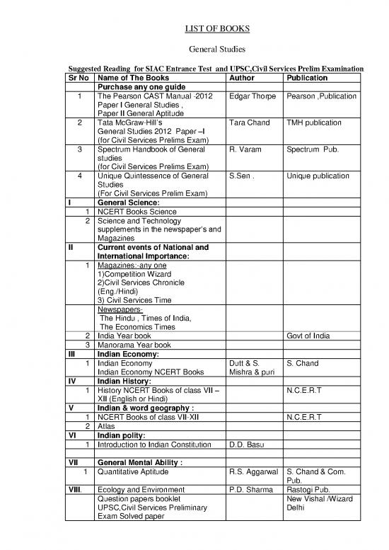picture1_Upsc Prelims Books Pdf 121804 | List Of Books