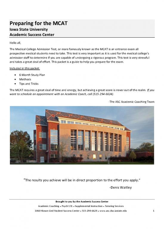 picture Study Pdf 120550 | Mcat Prep Packet