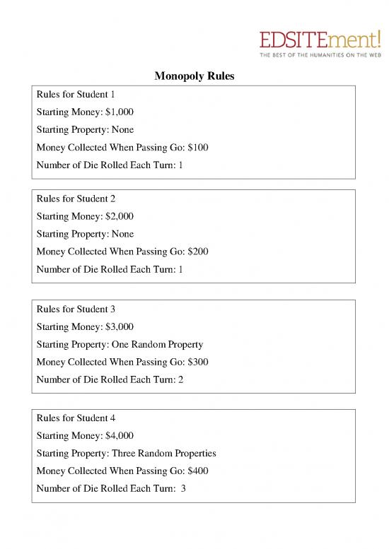picture Monopoly Rules Pdf 122395 | Monopoly Rules 0