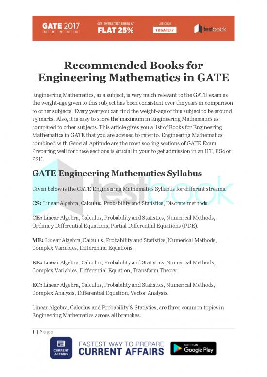picture General Aptitude For Gate Pdf 120442 | Recommended Books For Engineering Mathematics In Gate