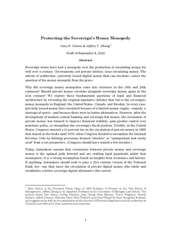 picture Monopoly Pdf 122350 | Revised   Gorton Gary (sovereign Money Monopoly 9 8 2022)