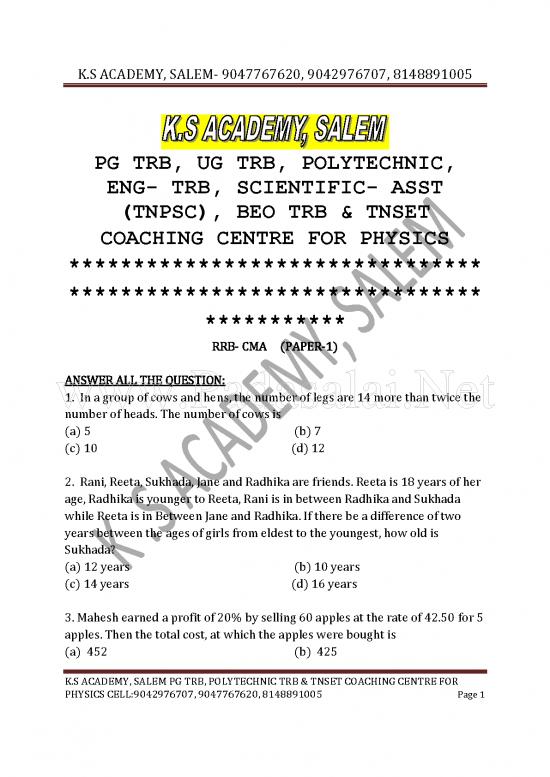 picture1_Tnpsc Question Paper 120279 | Rrb Cma Exam Model Question Paper 1