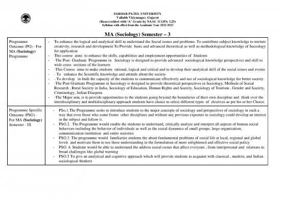 picture1_Society Pdf 120937 | Syllabus Ma Sociology Sem 3