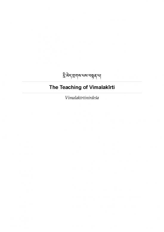 picture_Vimalakirti Nirdesa Sutra