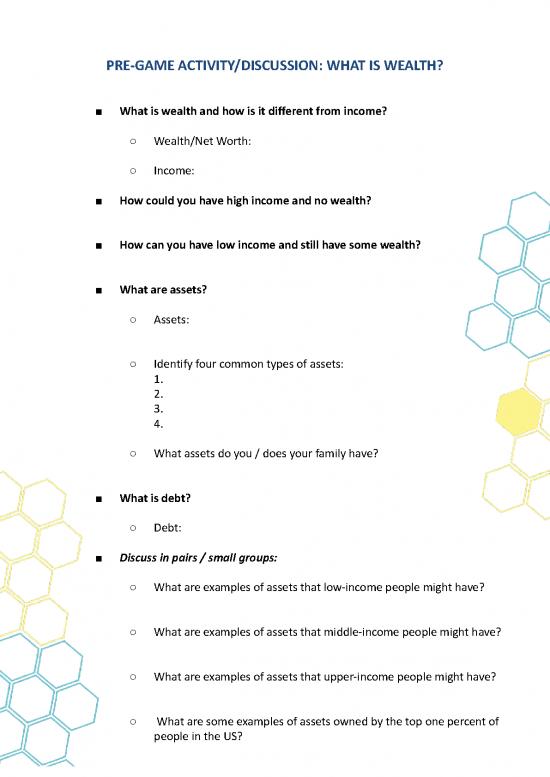 Monopoly Rules Pdf 122349 Steam Team Academy Inequity Monopoly Activity