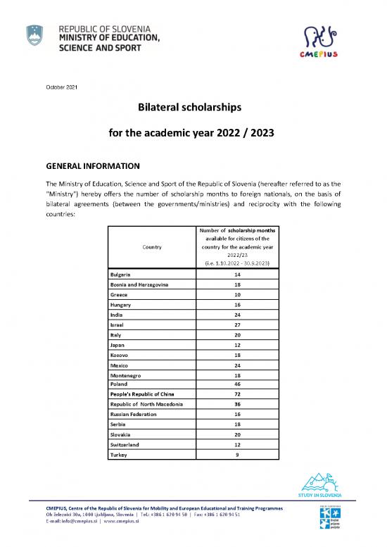 picture_Education Pdf 11146 | Invitation Slovenia Bilateral Scholarships 2022 23 1 | Beasiswa 2023