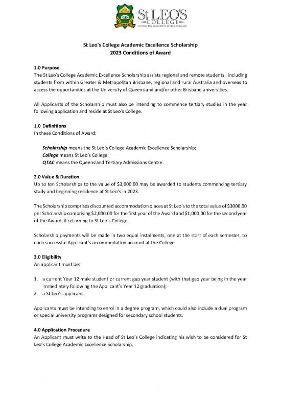 picture1_Application Format Pdf 11235 | St Leos College Academic Excellence Scholarship 2023 | Beasiswa 2023