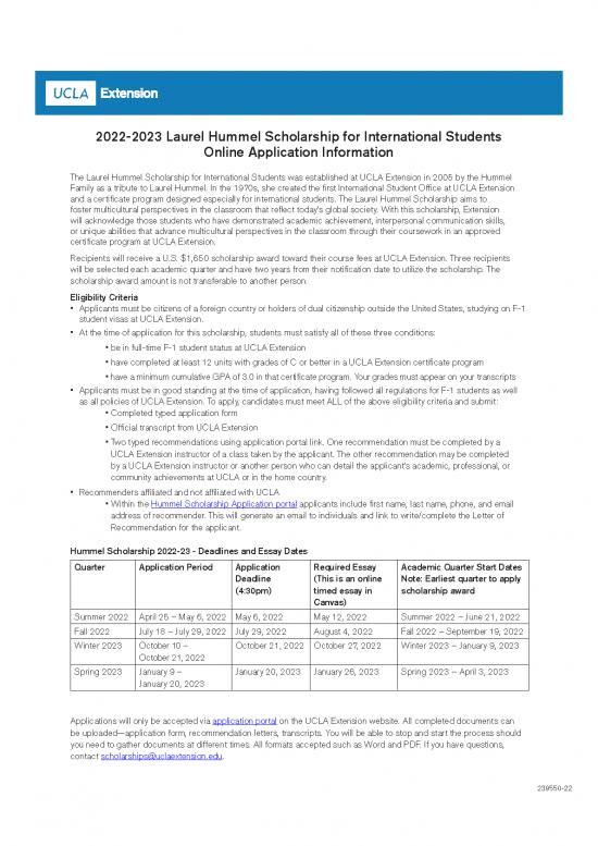 picture Application Format Pdf 11253 | Ucla Extension Hummel Scholarship Application | Beasiswa 2023