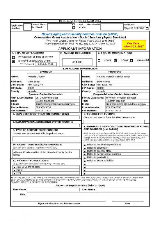 picture1_Excel Sheet Download 11433 | Sample Adsd Competitive Social Services Grant Application Fy2018 Part1 | Sample Application