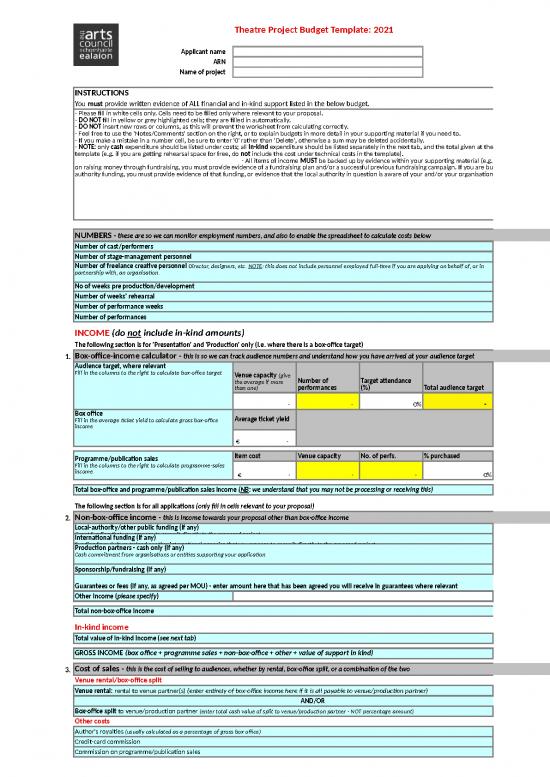 picture1_Excel Sheet Download 11556 | Theatre Project Award Budget Template 2021 | Sample Application