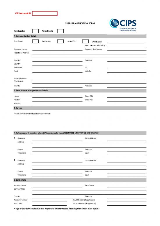 picture1_Account Template Excel Free Download 11567 | Supplier Application Form | Sample Application
