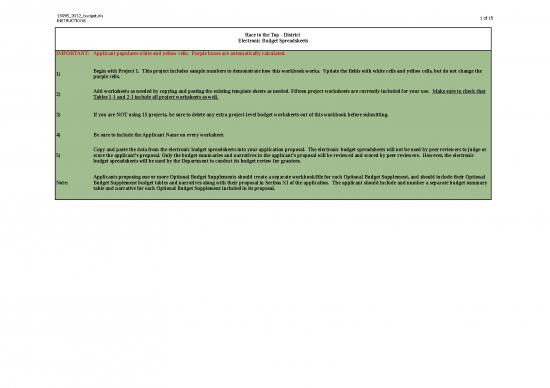 picture Excel Sheet Download 11583 | 2012 Budget | Sample Application
