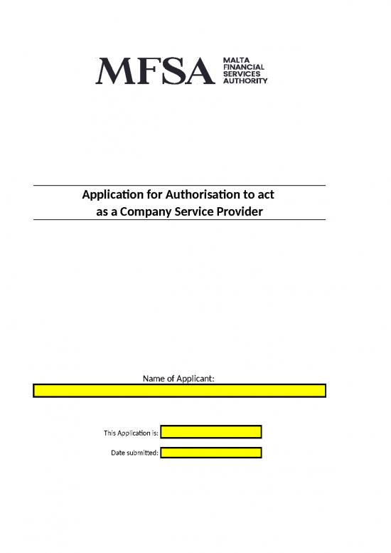 Application Form Csp | Sample Application