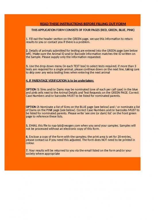 picture Free Menu Flyer Templates 11653 | Naa Public Cattle Genotyping Application En Au | Sample Application