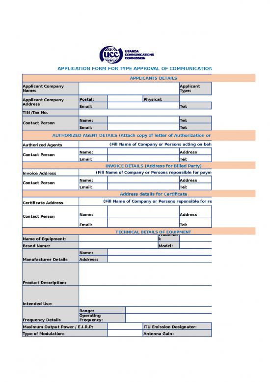 picture_Invoice Template In Excel Format Free Download 11690 | Type Approval Application Form For Cinew | Sample Application
