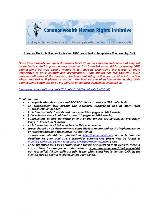 picture1_Make Invoices Microsoft Word 11914 | Chri Universal Periodic Review Ngo Submission Template | Sample Submission