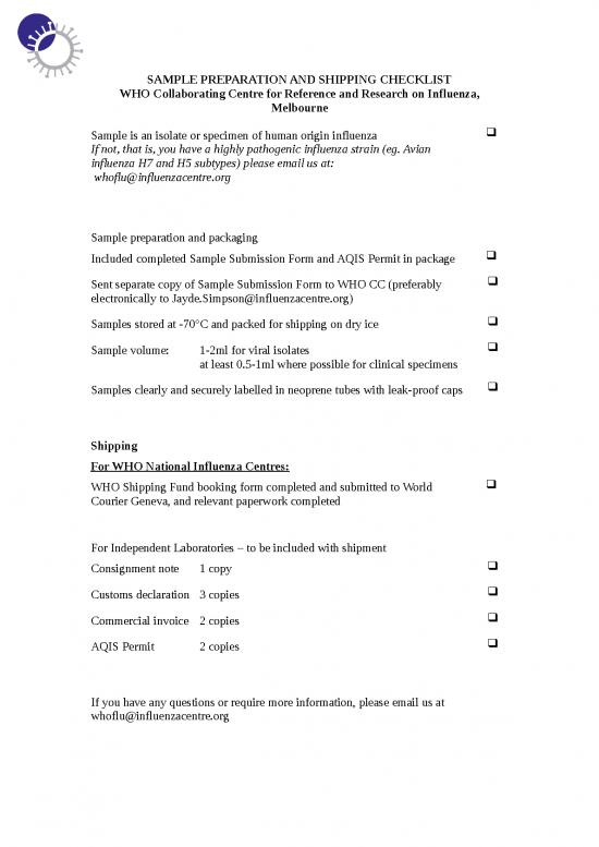 picture1_Microsoft Word Checklist Template 11923 | Shipping Checklist | Sample Submission