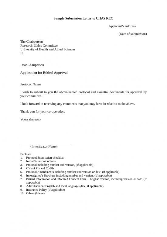 Ms Word Advertisement Template 11993 | Sample Submission Letter To Rec ...