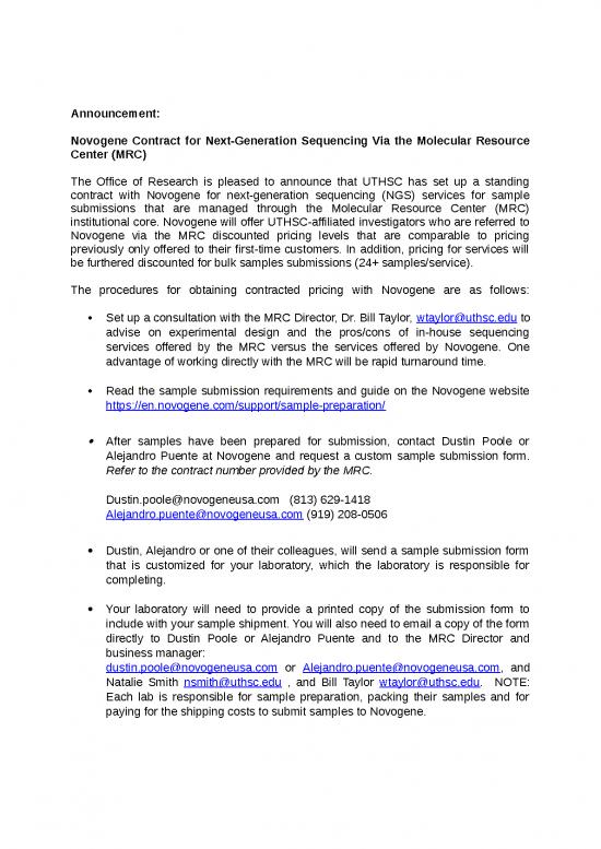 picture Bill Format In Word 11997 | Novogene Contract Sop 2019 | Sample Submission