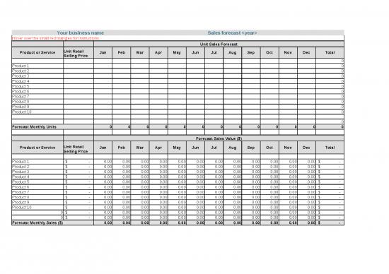 picture1_Excel Sheet Download 12018 | Sales Forecast Template 2021 | Business Form Tools