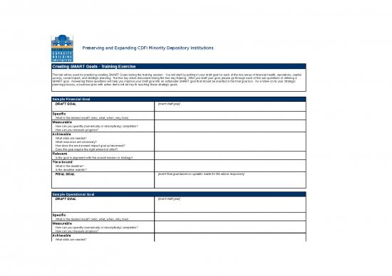 picture1_Excel Sheet Download 12147 | 2 Strategic Planning Performance Measurement Tools Smart Goals | Business Form Tools