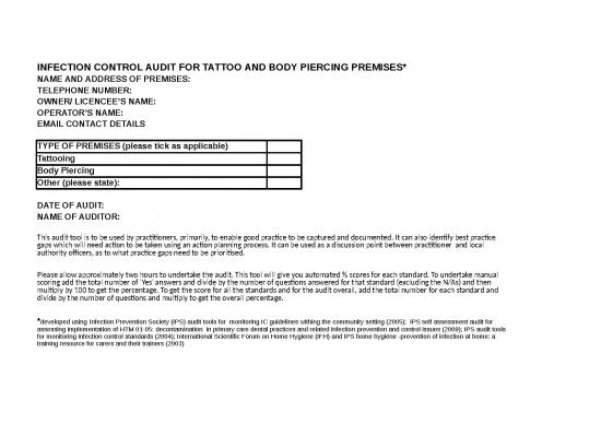 picture Best Free Brochure Templates 12151 | Tattoo Toolkit Part D  Audit Tool V1 13 | Business Form Tools