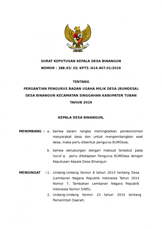 picture Surat Utusan Id 12320 | Sk Pergantian Bumdes