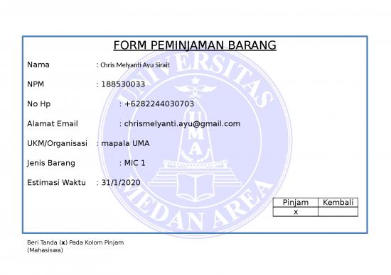 picture1_Peminjaman Mapala Uma | Literatur Keorganisasian Mapala
