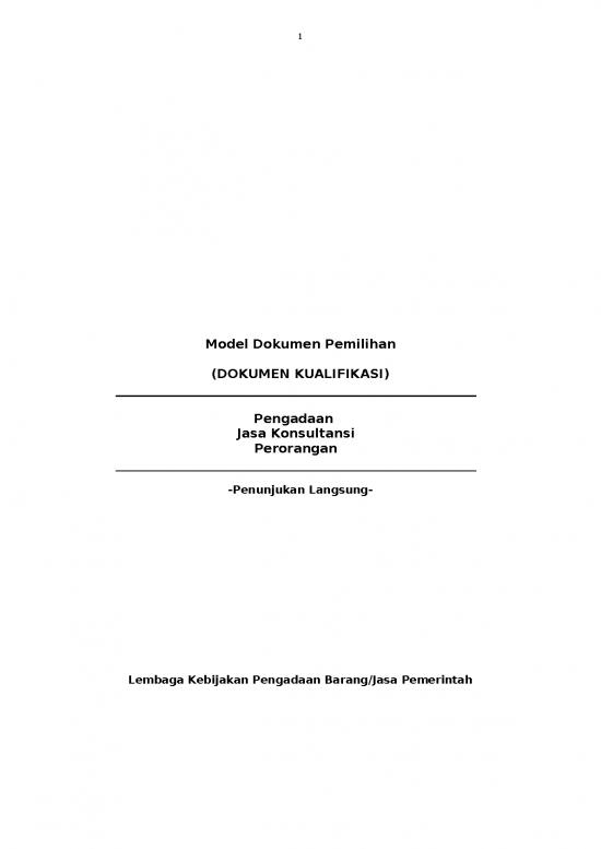 picture_Presentasi Usaha 12508 | Ia Mdp Penunjukan Langsung Penagadaan Jasa Konsultansi Perorangan Dokumen Kualifikasi