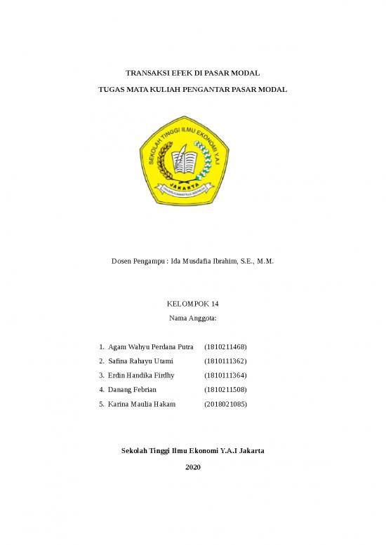 picture Resume Microsoft Word Format 12586 | 05transaksi Efek Di Pasar Modal Revisi