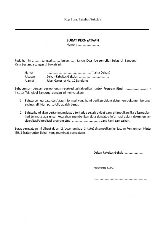 picture_File - Surat Pernyataan Id 12638 | 042419 Surat Pernyataan Dekan