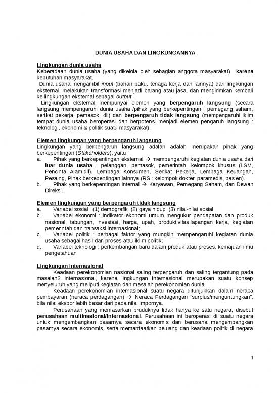 picture_Presentasi Usaha 12759 | 2 Dunia Usaha Dan Lingkungannya