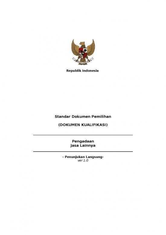 picture_Presentasi Usaha 12953 | Sdp Penunjukan Langsung Jasa Lainnya Dokumen Kualifikasi