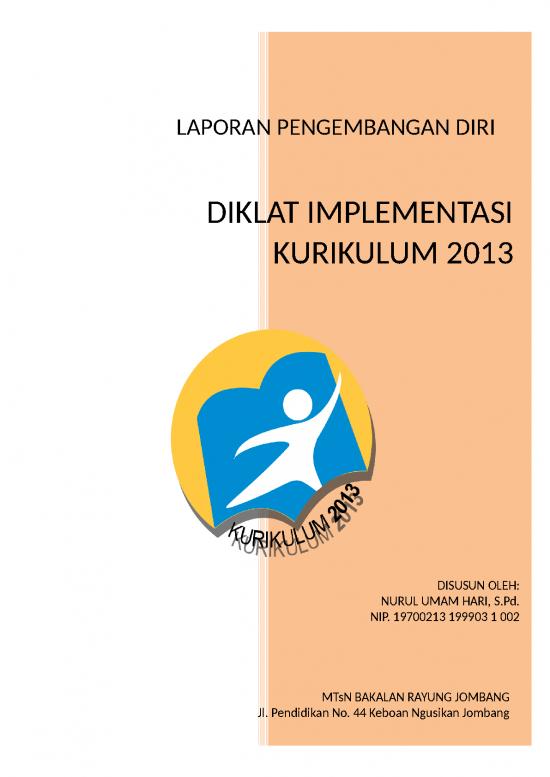 picture_Laporan Doc 12997 | Format Bukti Fisik Lampiran Laporan Diklat Implmentasi Kurikulum 2013 Mtsn Bara Dan Bdk
