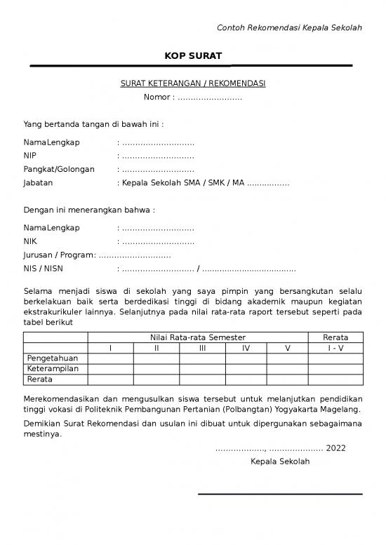 picture File - Surat Keterangan Id 13123 | 20220301173353 Template Surat Keterangan Nilai Dari Kepala Sekolah