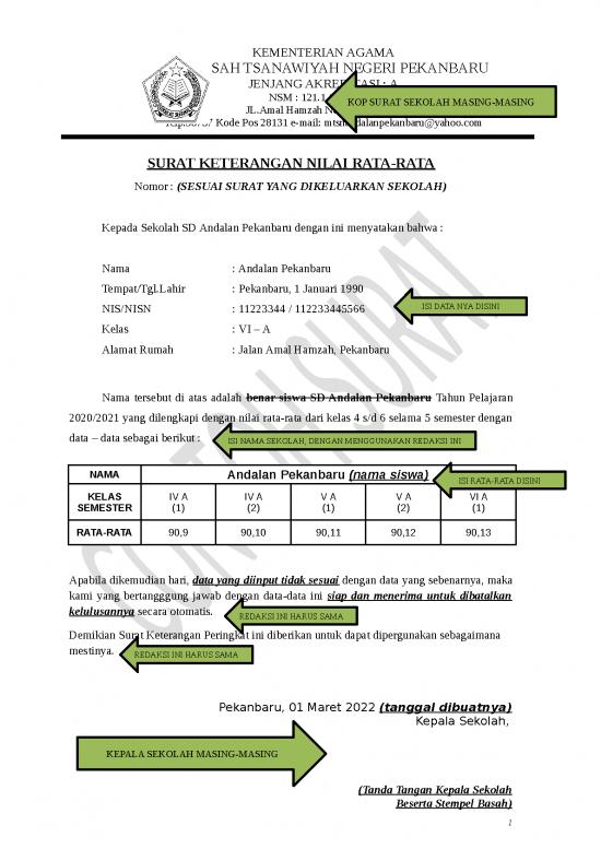 picture_Contoh Suket Nilai Rata Rata Ppdb Reg Mtsn 1 Andalan Pekanbaru