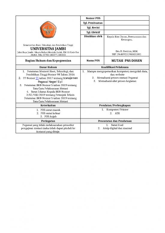 picture_Pos Pendidik Mutasi Dosen Pns